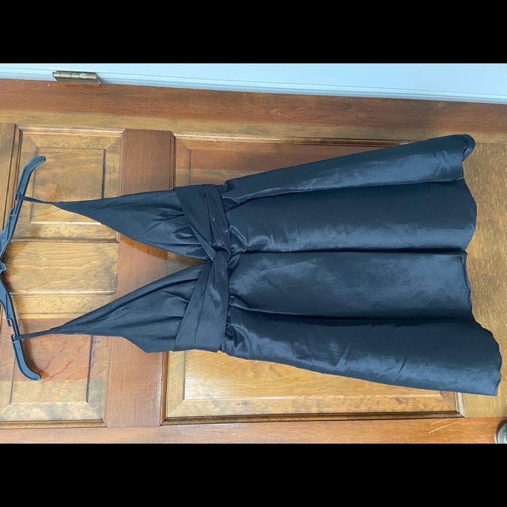 Black cocktail dress